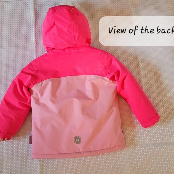 Toddler Girls' "Gusti" Winter Coat (Size 3T) - Picture 4 of 4